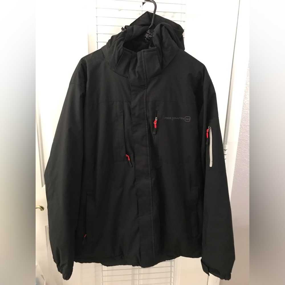 Free Country Men's Black Jacket